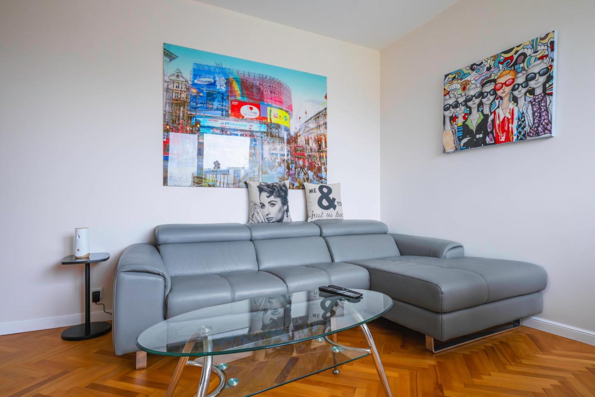 New With The Best View - 2Bd Bright Flat Near Ndk Sofia Buitenkant foto